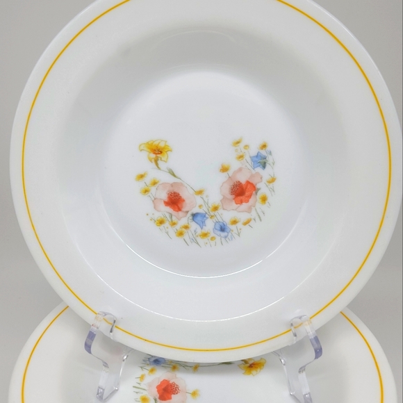 arc arcopal Summer Meadow Pasta Plates 8½in - Picture 8 of 9